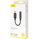 Adapter USB Baseus L54 USB-C - Jack 3.5mm Czarny  (6953156297845)