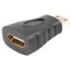 Adapter AV Lanberg HDMI Mini - HDMI czarny (AD-0037-BK)