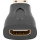 Adapter AV Lanberg HDMI Mini - HDMI czarny (AD-0037-BK)