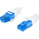 Lanberg PATCHCORD KAT.6A S/FTP LSZH CCA 5M BIAŁY FLUKE PASSED LANBERG