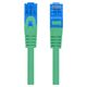 Lanberg PATCHCORD KAT.6A S/FTP LSZH CCA 1.5M ZIELONY FLUKE PASSED LANBERG