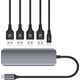 HUB USB Unitek 1x microUSB  + 4x USB-A 3.1 Gen1 (H1107A)