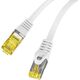 Lanberg PATCHCORD KAT.6A S/FTP LSZH CU 0.5M SZARY FLUKE PASSED LANBERG
