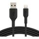 Kabel USB Belkin USB-A - Lightning 1 m Czarny (CAA001BT1MBK)