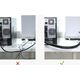 Organizer Ugreen Spirala na przewody Czarny 1 sztuka  (54796)