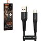 Kabel USB USB-A - USB-C 1 m Czarny (25698)
