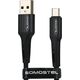 Kabel USB USB-A - USB-C 1 m Czarny (25698)
