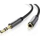 Kabel Ugreen Jack 3.5mm - Jack 3.5mm 5m czarny (UGR551BLK)