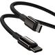 Kabel USB Baseus USB-C - USB-C 2 m Czarny (CATWJ-A01)