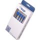 Kabel USB Akyga USB-A - USB-C + microUSB + Lightning 1.2 m Niebieski (AK-USB-27)