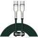 Kabel USB Baseus USB-C - USB-C 2 m Zielony (baseus_20210316150155)
