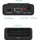 Adapter AV Techly Scart - HDMI czarny (IDATA SCART-HDMI3)