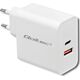 Ładowarka Qoltec 1x USB-A 1x USB-C 3 A (51715)