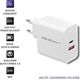 Ładowarka Qoltec 1x USB-A 1x USB-C 3 A (51715)