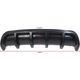 MTuning_F Uniwersalny dyfuzor tylnego zderzaka Black 66 cm