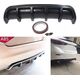 MTuning_F Uniwersalny dyfuzor tylnego zderzaka Black 66 cm