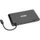 Stacja/replikator Tripp Lite Tripp Lite USB-C Dock, Dual Display - 4K HDMI/mDP, VGA, USB 3.2 Gen 1, USB-A/C Hub, GbE, Memory Card, 100W PD Charging
