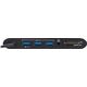 Stacja/replikator Tripp Lite Tripp Lite USB-C Dock, Dual Display - 4K HDMI/mDP, VGA, USB 3.2 Gen 1, USB-A/C Hub, GbE, Memory Card, 100W PD Charging