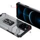 Hurtel Crystal Ring Case pancerne hybrydowe etui pokrowiec + magnetyczny uchwyt iPhone 12 Pro czerwony