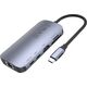 HUB USB Unitek 1x RJ-45 1x USB-C 1x USB-C PD 1x SDHC  + 3x USB-A 3.2 Gen1 (D1071A)