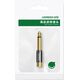 Adapter AV Ugreen Jack 6.3mm - RCA (Cinch) czarny (AV169)