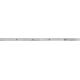 Graphite Szyny prowadzące 2 x 700 mm, łącznik, 2 zaciski (58G023-732)