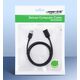 Kabel USB Ugreen USB-A - USB-A 1.5 m Czarny (6957303831265)