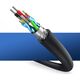 Kabel USB Ugreen USB-A - USB-A 1.5 m Czarny (6957303831265)