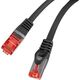 Lanberg PATCHCORD KAT.6 FTP LSZH CU 10M BLACK FLUKE PASSED LANBERG