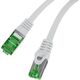 Lanberg PATCHCORD KAT.7 S/FTP LSZH CU 0.25M SZARY FLUKE PASSED LANBERG