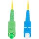 Lanberg PATCHCORD ŚWIATŁOWODOWY SM SC/APC-SC/UPC SIMPLEX 3.0MM LSZH G657A1 3M ŻÓŁTY LANBERG