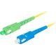 Lanberg PATCHCORD ŚWIATŁOWODOWY SM SC/APC-SC/UPC SIMPLEX 3.0MM LSZH G657A1 5M ŻÓŁTY LANBERG