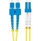 Lanberg PATCHCORD ŚWIATŁOWODOWY SM SC/UPC-LC/UPC DUPLEX 3.0MM LSZH G657A1 1M ŻÓŁTY LANBERG
