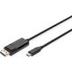 Kabel USB Digitus USB-C - DisplayPort 2 m Czarny (AK-300334-020-S)