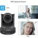 Kamera internetowa Rocware Kamera USB PTZ 1080p do wideokonferencji - ROCWARE RC20