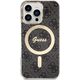 Guess Zestaw Guess GUBPP13LH4EACSK Case+ Charger iPhone 13 Pro czarny/black hard case 4G Print MagSafe NoSize