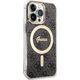 Guess Zestaw Guess GUBPP13LH4EACSK Case+ Charger iPhone 13 Pro czarny/black hard case 4G Print MagSafe NoSize
