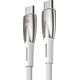 Kabel USB Baseus USB-C - USB-C 2 m Biały (CADH000802)