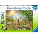 Ravensburger Ravensburger Childrens puzzle graceful deer family (200 pieces)