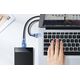 Kabel USB Ugreen USB-A - USB-A 1 m Czarny (80790)