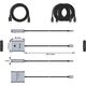 HUB USB Unitek D1078A 2x USB-C  + 3.2 Gen1 (D1078A)