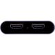 Adapter USB Unitek V1404B USB-C - HDMI x2 Srebrny  (V1404B)