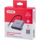 Adapter USB Unitek V1404B USB-C - HDMI x2 Srebrny  (V1404B)