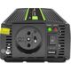 Przetwornica Qoltec Przetwornica napięcia Monolith | 300W | 600W | 12V na 230V | Czysty Sinus