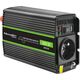 Przetwornica Qoltec Przetwornica napięcia Monolith | 300W | 600W | 12V na 230V | Czysty Sinus