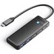 HUB USB Orico PAPW2AC-C3-015-BK-EP 2x USB-C  + 2x USB-A 3.0 (PAPW2AC-C3-015-BK-EP)