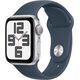 Smartwatch Apple Watch SE 2023 GPS 40mm Silver Alu Sport S/M Granatowy (MRE13QI/A)