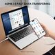Kabel USB Aukey USB-C - Lightning 1.8 m Biały (CB-SCL2)