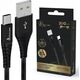 Kabel USB ExtraLink USB-A - USB-C 2 m Czarny (CABESL01)