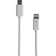Kabel USB Natec USB-C - Lightning 1 m Biały (NKA-2150)